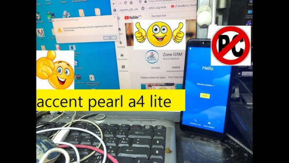 Accent pearl a4 lite unlock -  updated April 2024