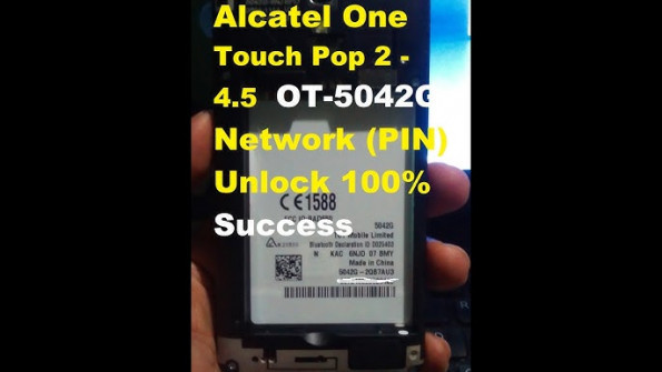 Alcatel onetouch pop 2 5042a unlock -  updated May 2024