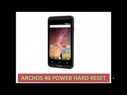 Archos 40 power unlock -  updated May 2024