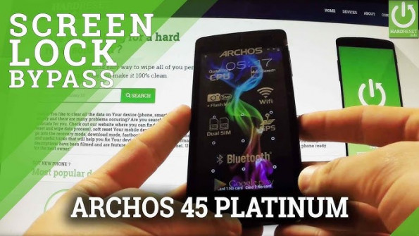 Archos 45 platinum msm8625 unlock -  updated March 2024