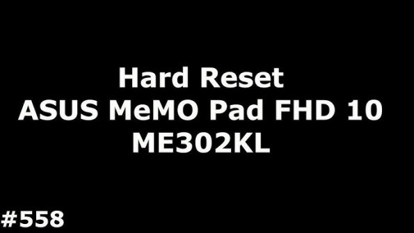 Asus memo pad fhd 10 me302kl unlock -  updated March 2024