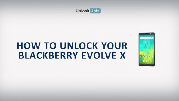Blackberry evolve x unlock -  updated April 2024