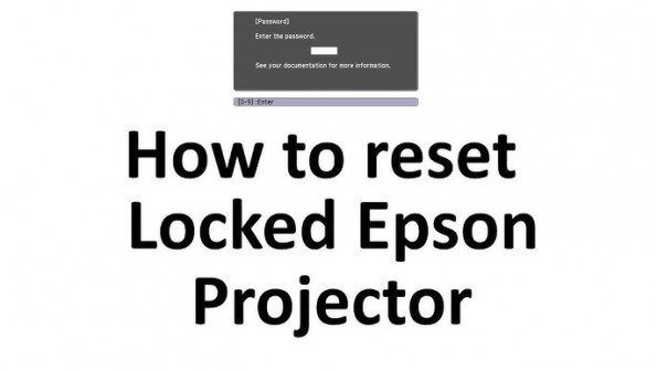 Epson projector sti6200d101 unlock -  updated May 2024