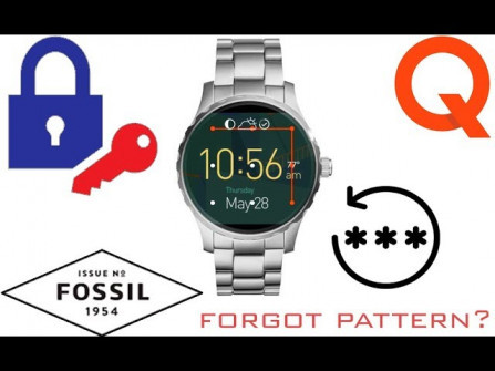 Fossil wear shiner riley touchscreen unlock -  updated April 2024