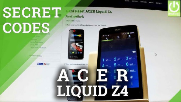 Acer liquid z4 z6 z160 unlock -  updated March 2024 | page 1 