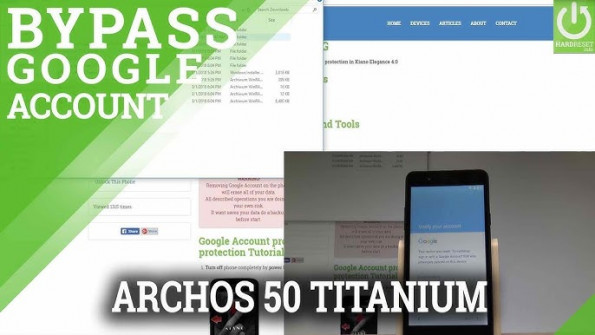 Archos 50 titanium a50ti unlock -  updated March 2024