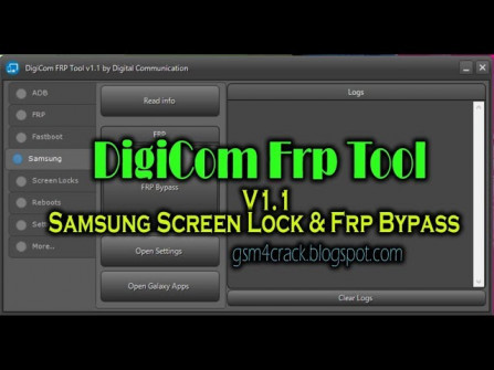 Digicom frp tool v1 1 unlock -  updated May 2024