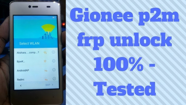 Gionee p2m wbw5612 unlock -  updated April 2024