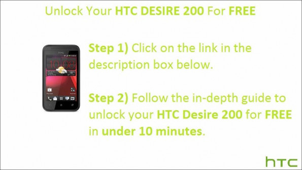 Htc desire 200 gtou unlock -  updated April 2024