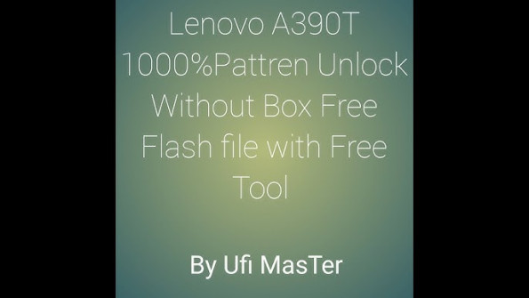 Lenovo a300t unlock -  updated April 2024