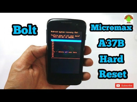 Micromax bolt a37b unlock -  updated May 2024