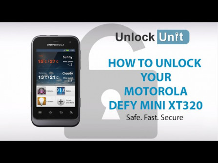Motorola defy mini tinboost umts xt320 unlock -  updated April 2024