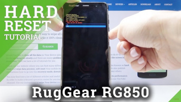 Ruggear rg850 unlock -  updated April 2024