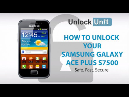 Samsung galaxy ace plus gt s7500t unlock -  updated April 2024