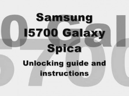 Samsung galaxy spica gt i5700 i5700l unlock -  updated May 2024