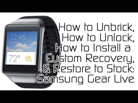 Samsung gear live sprat unlock -  updated March 2024