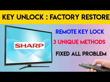 Sharp lcd 60x518h1a cv6a648 4k base 60foc518h1a unlock -  updated April 2024