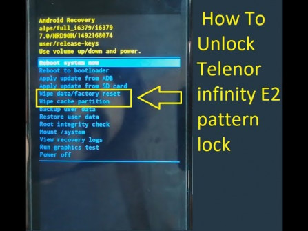 Telenor infinity e2 i6379 unlock -  updated April 2024