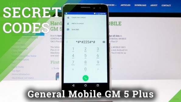 General mobile gm5 plus gm5plus s sprout gm 5 unlock -  updated April 2024