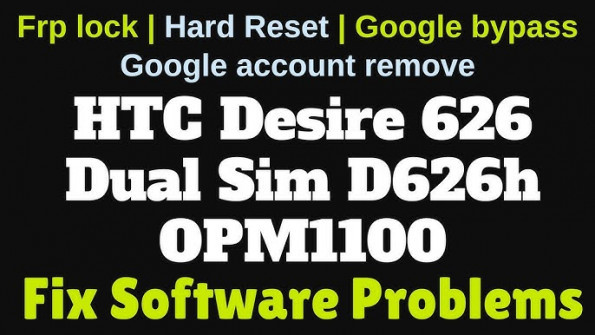 Htc d626q a32ml dtul desire 626 dual sim unlock -  updated March 2024