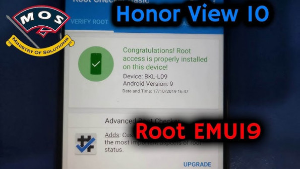 Huawei honor view 10 hwbkl bkl l04 unlock -  updated April 2024