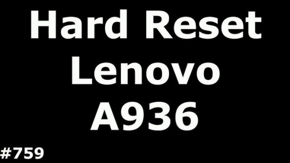 Lenovo a936 unlock -  updated May 2024