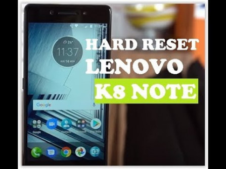Lenovo k8 note manning unlock -  updated April 2024