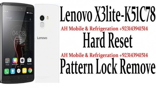 Lenovo vibe x3 lite k5fp m k51c78 unlock -  updated April 2024