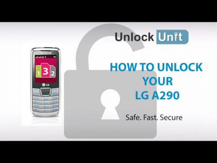 Lg a290 unlock -  updated May 2024