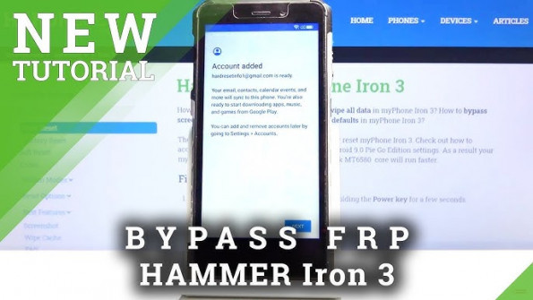Myphone hammer iron 4 unlock -  updated April 2024