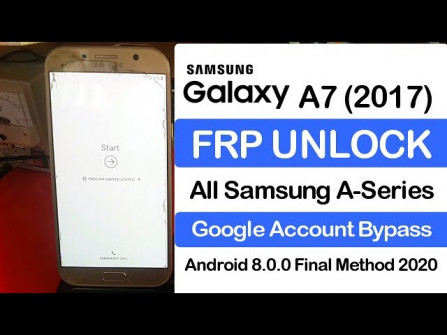 Samsung galaxy a7 2017 a7y17lte sm a720f unlock -  updated April 2024