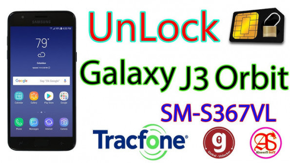 Samsung galaxy j3 orbit j3topeltetfnvzw sm s367vl unlock -  updated April 2024