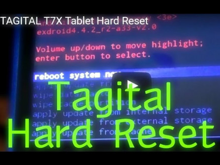 Tagital t7k unlock -  updated May 2024