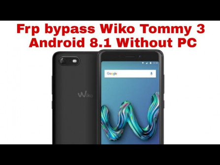 Wiko tommy3 w c201 unlock -  updated May 2024