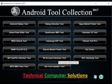 2017 android tool collection unlock -  updated May 2024