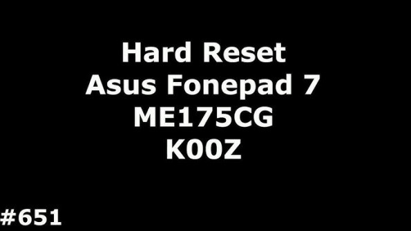 Asus fonepad k00z unlock -  updated May 2024