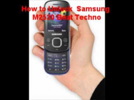 Samsung beat techno gt m2520 unlock -  updated May 2024