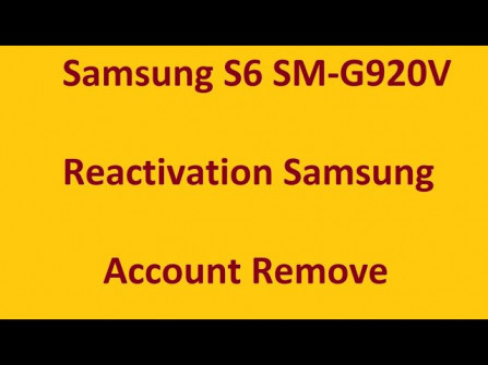 Samsung sm g920v unlock -  updated May 2024
