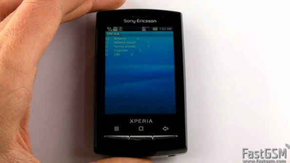 Sony ericsson z555a unlock -  updated May 2024