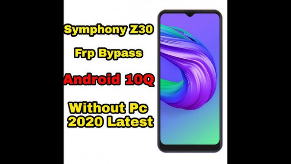 Symphony z30 unlock -  updated May 2024