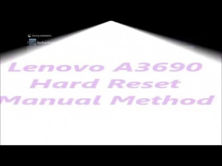 Lenovo a3690 unlock -  updated May 2024