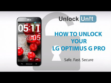 Lg optimus g pro e981h unlock -  updated May 2024