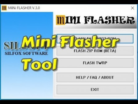 Mini flasher tools v3 0 unlock -  updated May 2024