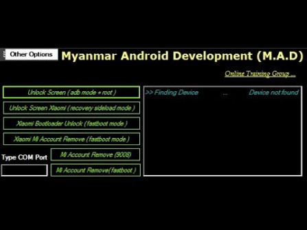 Myanmar android development tool unlock -  updated May 2024