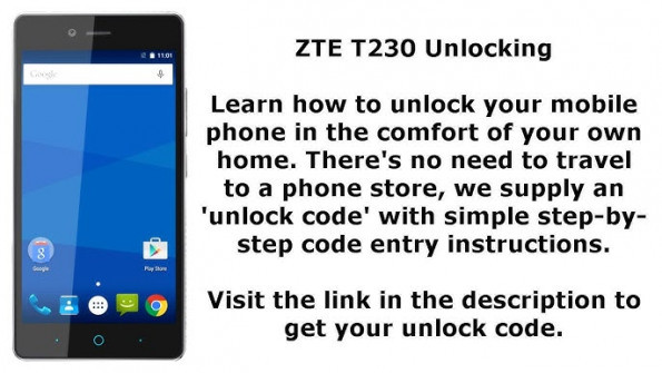 Zte t230 unlock -  updated May 2024